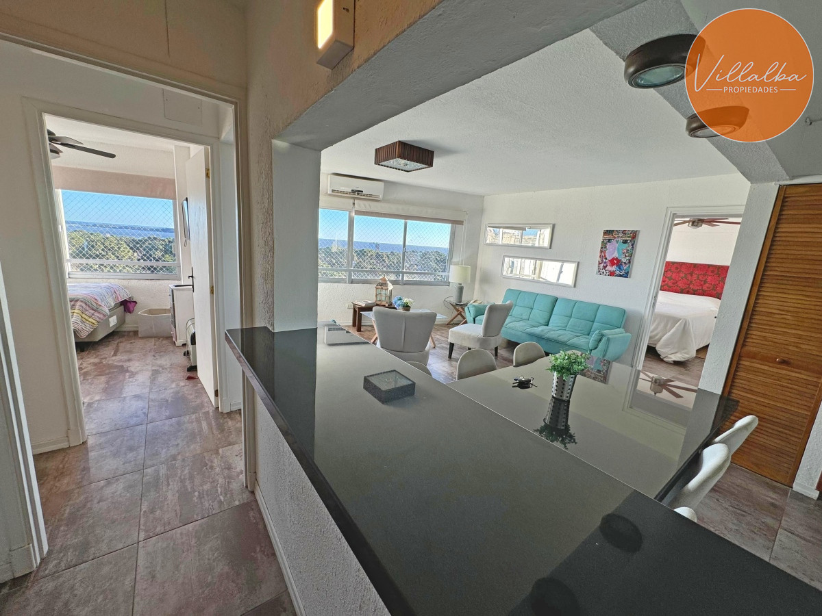 Apartamento ID.3290 - Apartamento en venta 2 dormitorios con vista al mar con renta