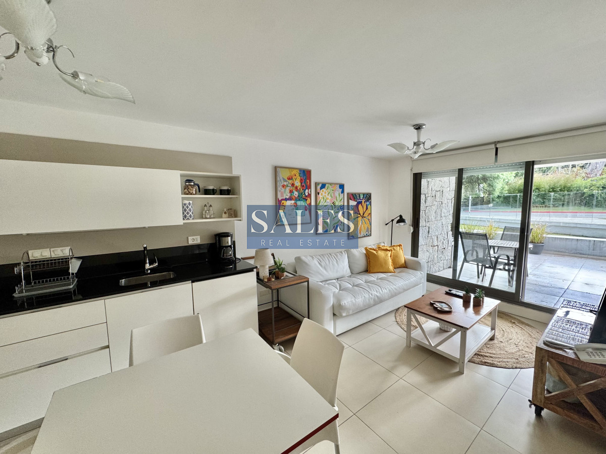 Apartamento ID.1338 - Apartamento en alquiler anual, 1 dormitorio y medio con parrillero propio