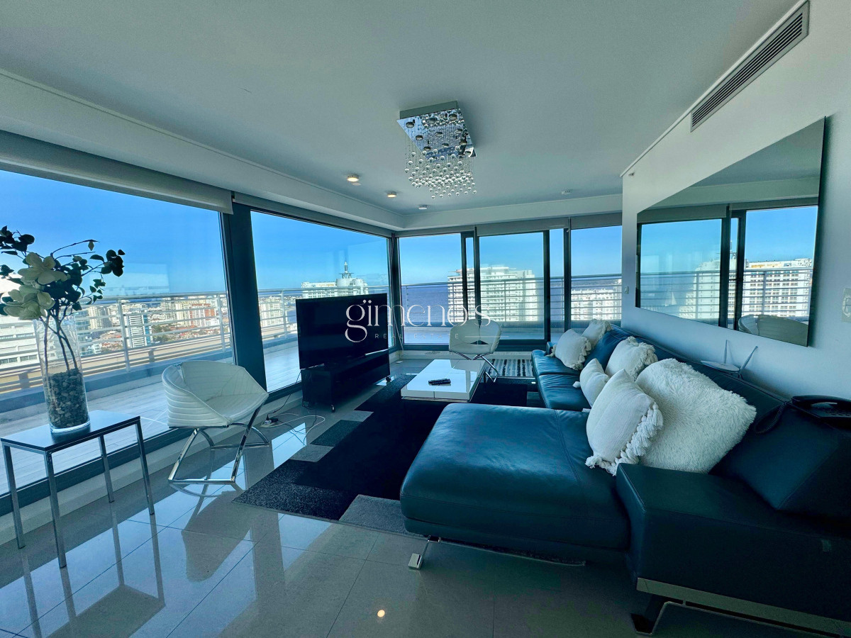 Apartamento ID.1307 - Penthouse duplex de 3 dormitorios en venta y alquiler, Punta del Este!