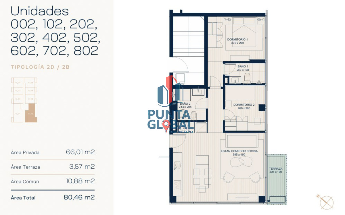 Apartamento ID.241 - Venta Apartamento en Construcción 2 Dormitorios Punta del Este