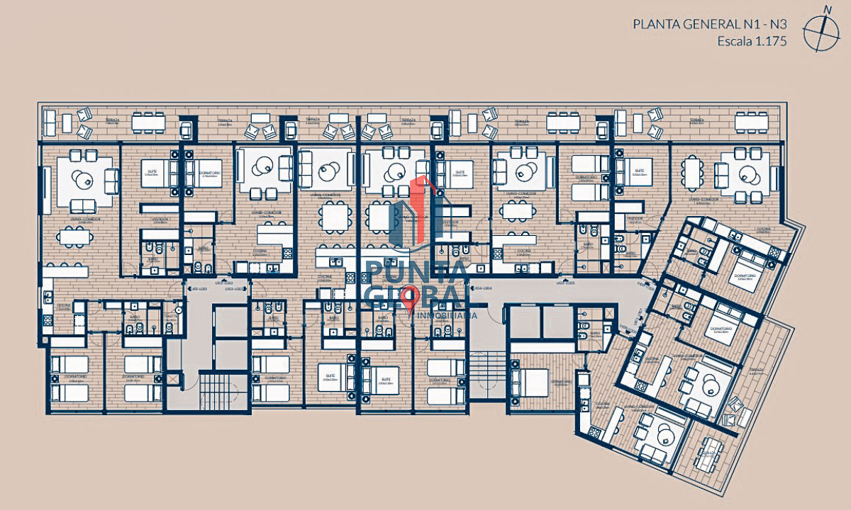 Apartamento ID.253 - Venta Apartamento 2 Dormitorios Punta del Este