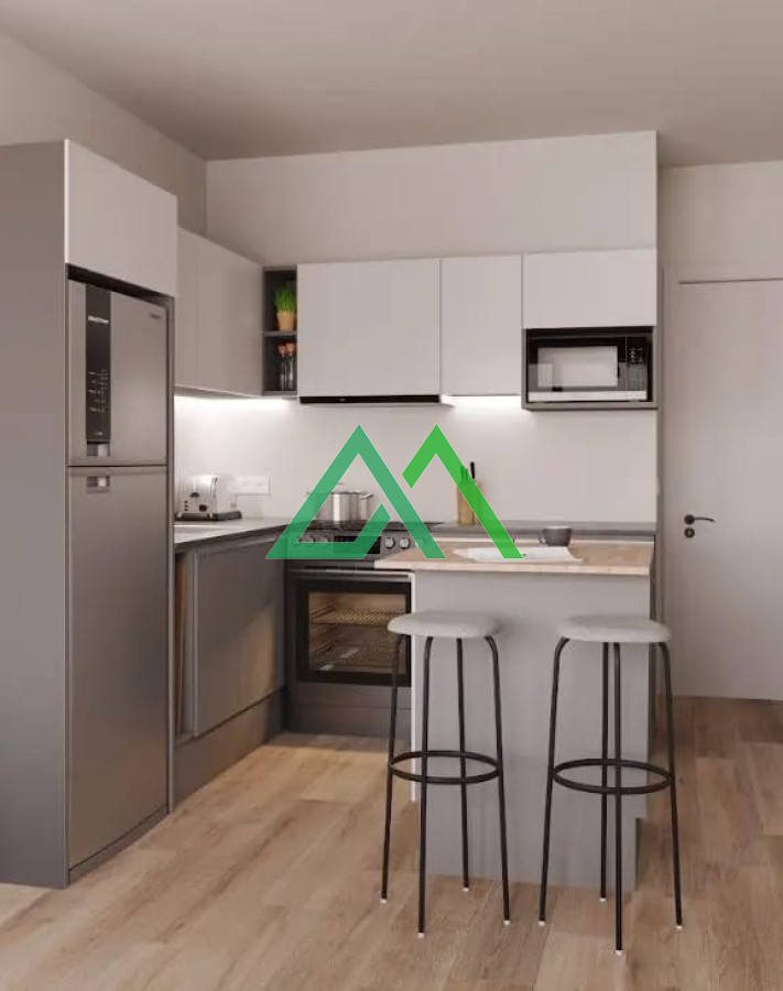 Apartamento ID.34 - Venta de monoambiente piso 6 en Montevideo Harbour