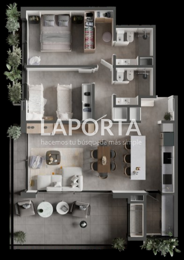 Apartamento ID.1017/DUO-La-Barra-apartamento-en-venta-cerca-de-la-playa,-Maldonado - DUO La Barra apartamento en venta cerca de la playa, Maldonado