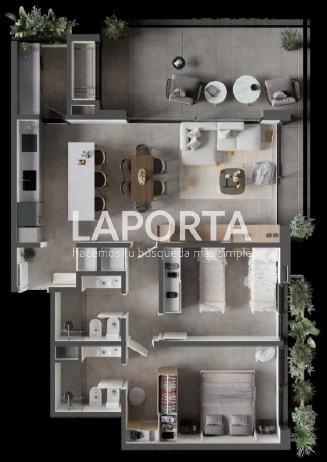 Apartamento ID.1017/DUO-La-Barra-apartamento-en-venta-cerca-de-la-playa,-Maldonado - DUO La Barra apartamento en venta cerca de la playa, Maldonado
