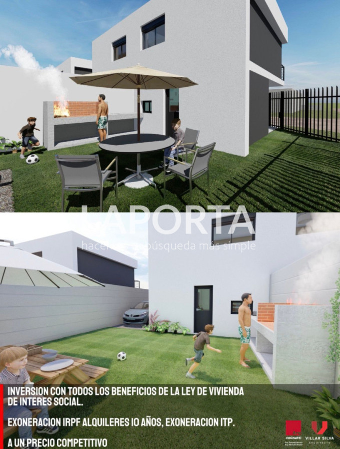 Casa ID.487/Dúplex-a-estrenar-en-venta-en-Salto - Dúplex a estrenar en venta en Salto