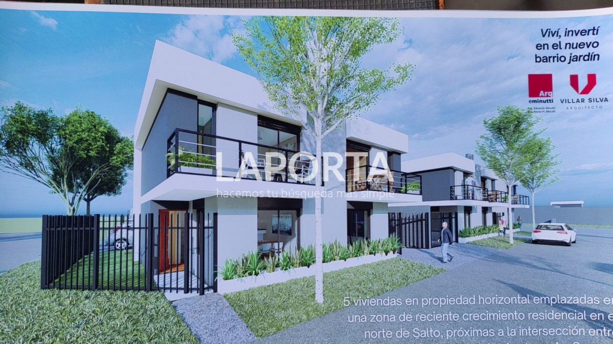 Casa ID.487/Dúplex-a-estrenar-en-venta-en-Salto - Dúplex a estrenar en venta en Salto