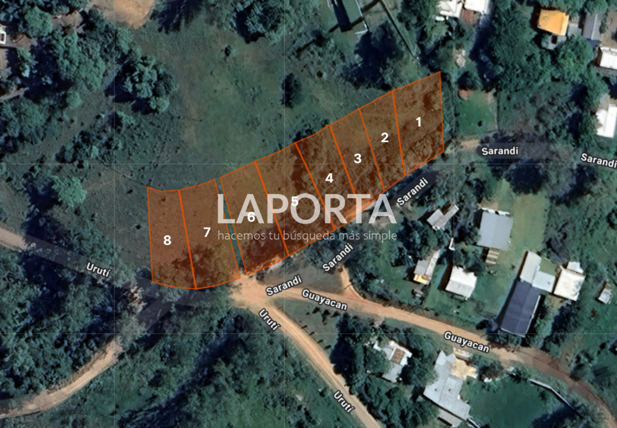 Terreno ID.1069/Terrenos-en-venta-en-Arenitas-Blancas,-Salto - Terrenos en venta en Arenitas Blancas, Salto