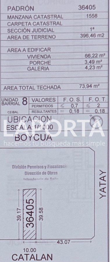 Terreno ID.1747/Muy-buen-terreno-con-todos-los-servicios-a-la-puerta - Muy buen terreno con todos los servicios a la puerta