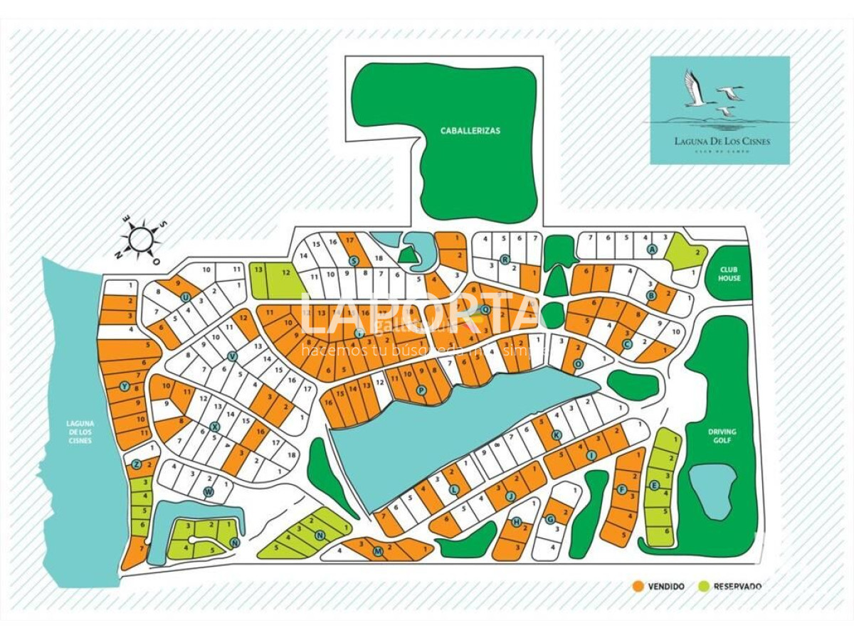 Terreno ID.548/Venta-Terrenos-en-Barrios-Privados-Laguna-de-los-Cisnes - Venta Terrenos en Barrios Privados Laguna de los Cisnes