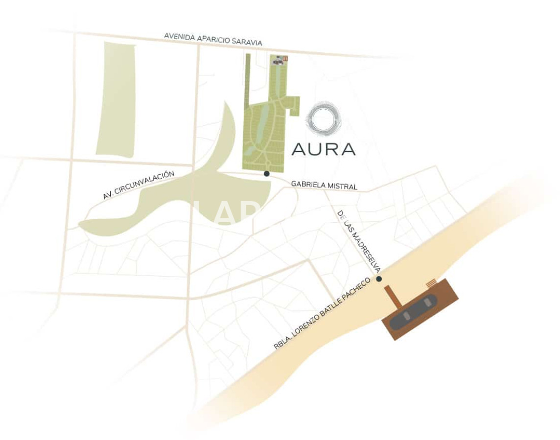 Terreno ID.877/Lotes-en-venta-en-AURA,-Punta-del-Este - Lotes en venta en AURA, Punta del Este