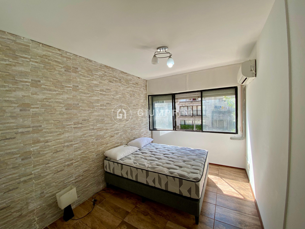 Apartamento ID.378 - Alquiler apartamento amoblado 1 dormitorio en Pocitos 