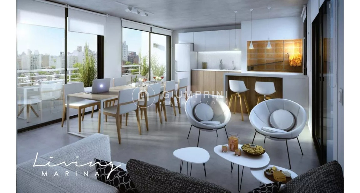 Apartamento ID.157 - Venta Apartamento 1 Dormitorio Living Marina