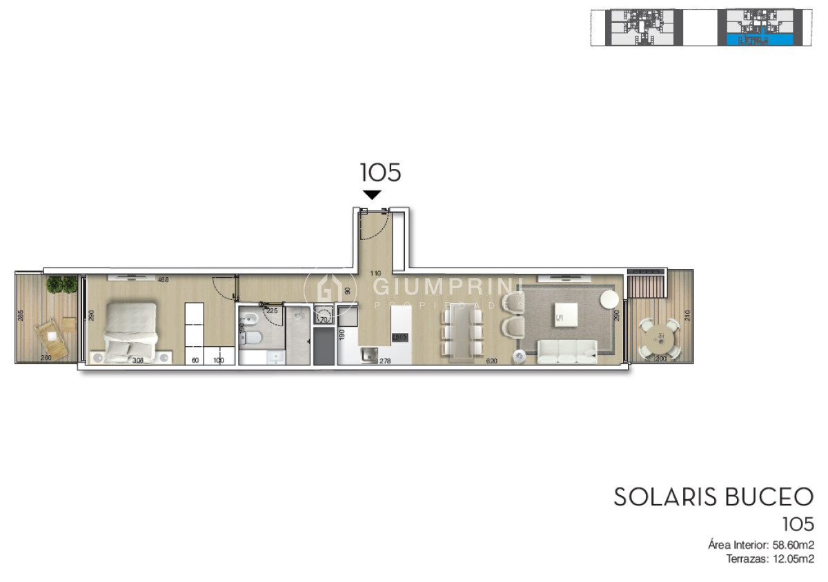 Apartamento ID.752 - Venta apartamento en Solaris Buceo 1 dormitorio - A estrenar - Buceo