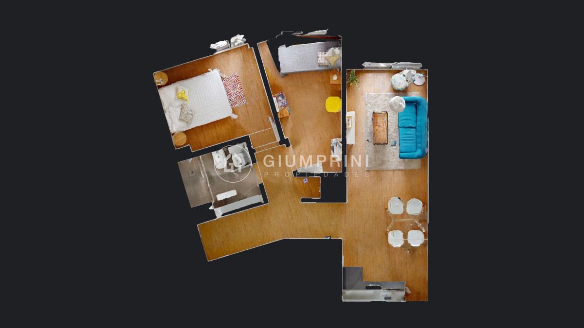 Apartamento ID.701 - Alquiler apartamento 2 dormitorios - Ventura Tres Cruces