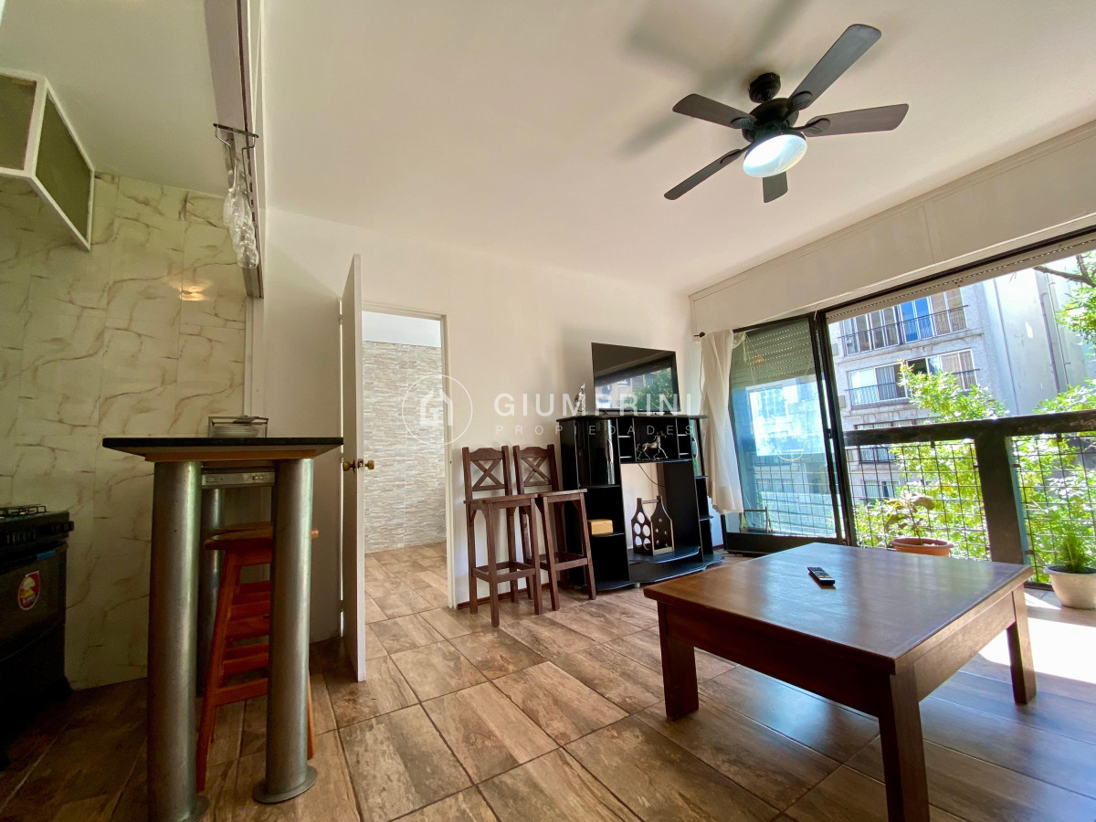 Apartamento ID.378 - Alquiler apartamento amoblado 1 dormitorio en Pocitos 