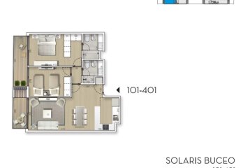Venta apartamento en Solaris Buceo 1 dormitorio - A estrenar - Buceo