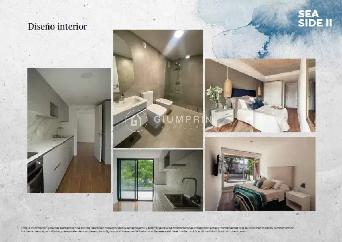 Apartamento ID.1065 - Venta apartamento 1 dormitorio Sea Side II - Pocitos Nuevo