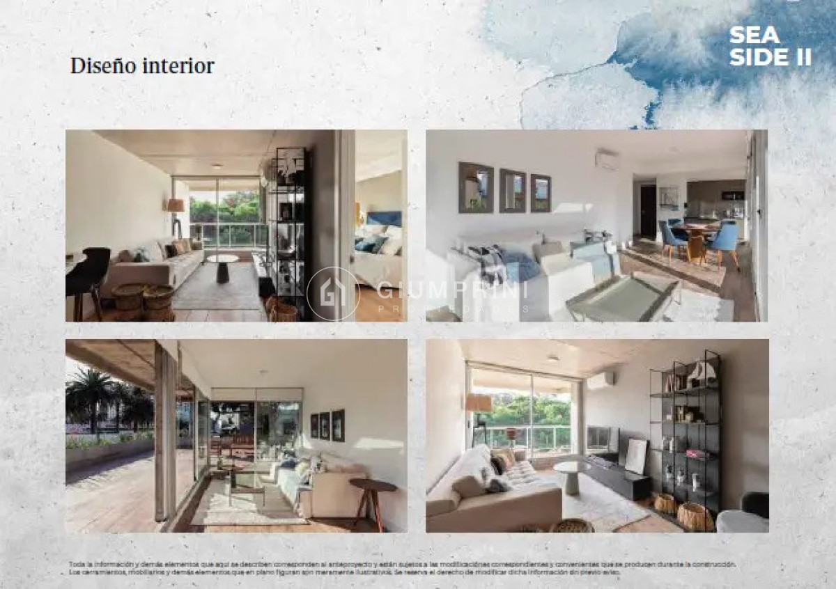 Apartamento ID.1065 - Venta apartamento 1 dormitorio Sea Side II - Pocitos Nuevo