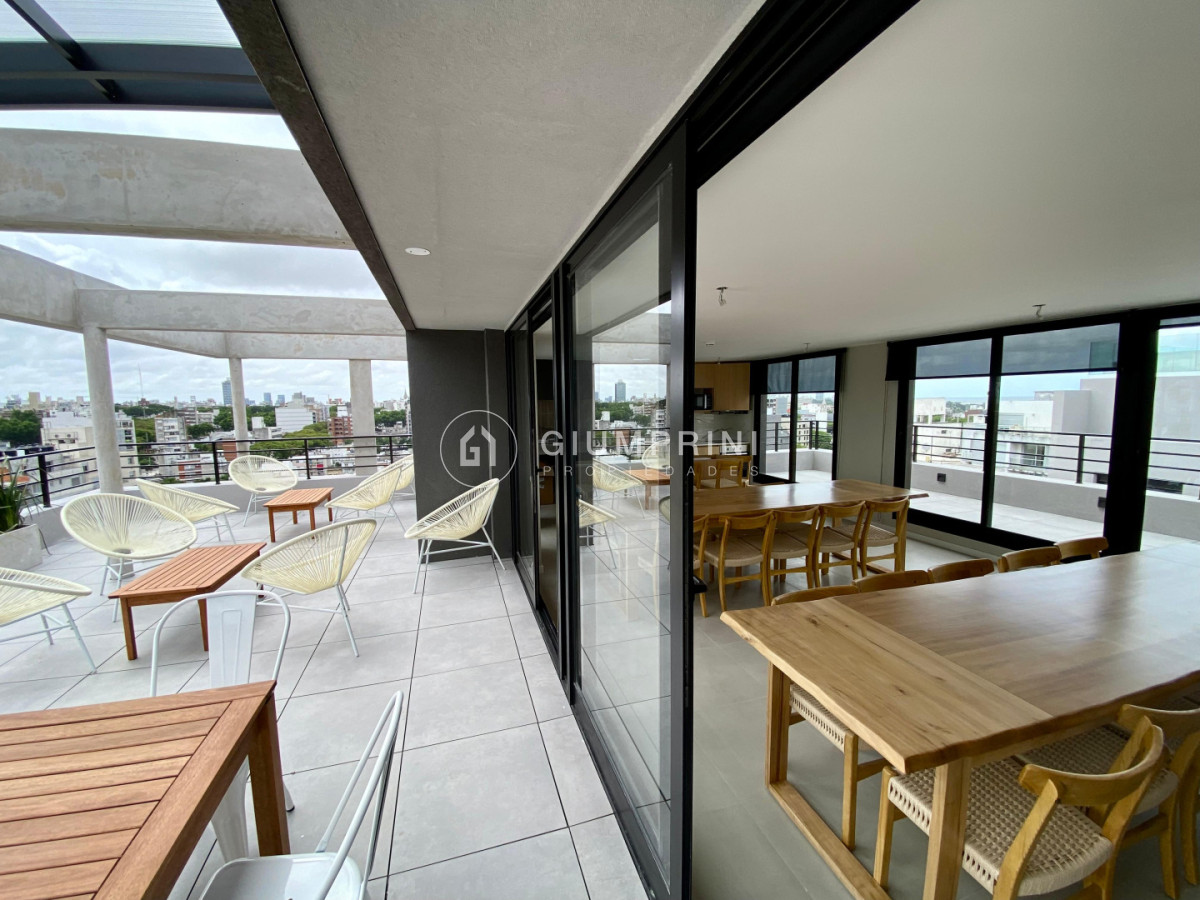 Apartamento ID.1068 - Alquiler apartamento 1 dormitorio - Terraza con parrillero - Cordón