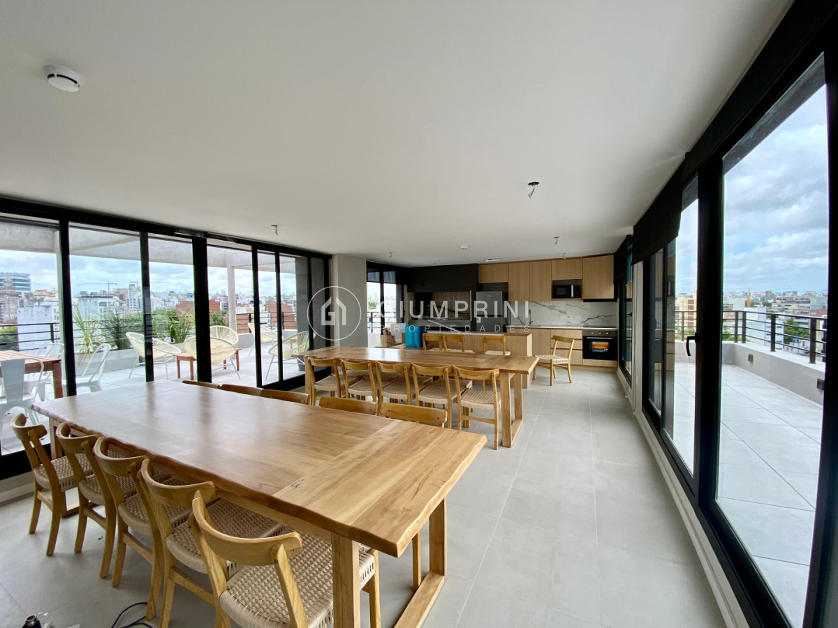 Apartamento ID.1068 - Alquiler apartamento 1 dormitorio - Terraza con parrillero - Cordón