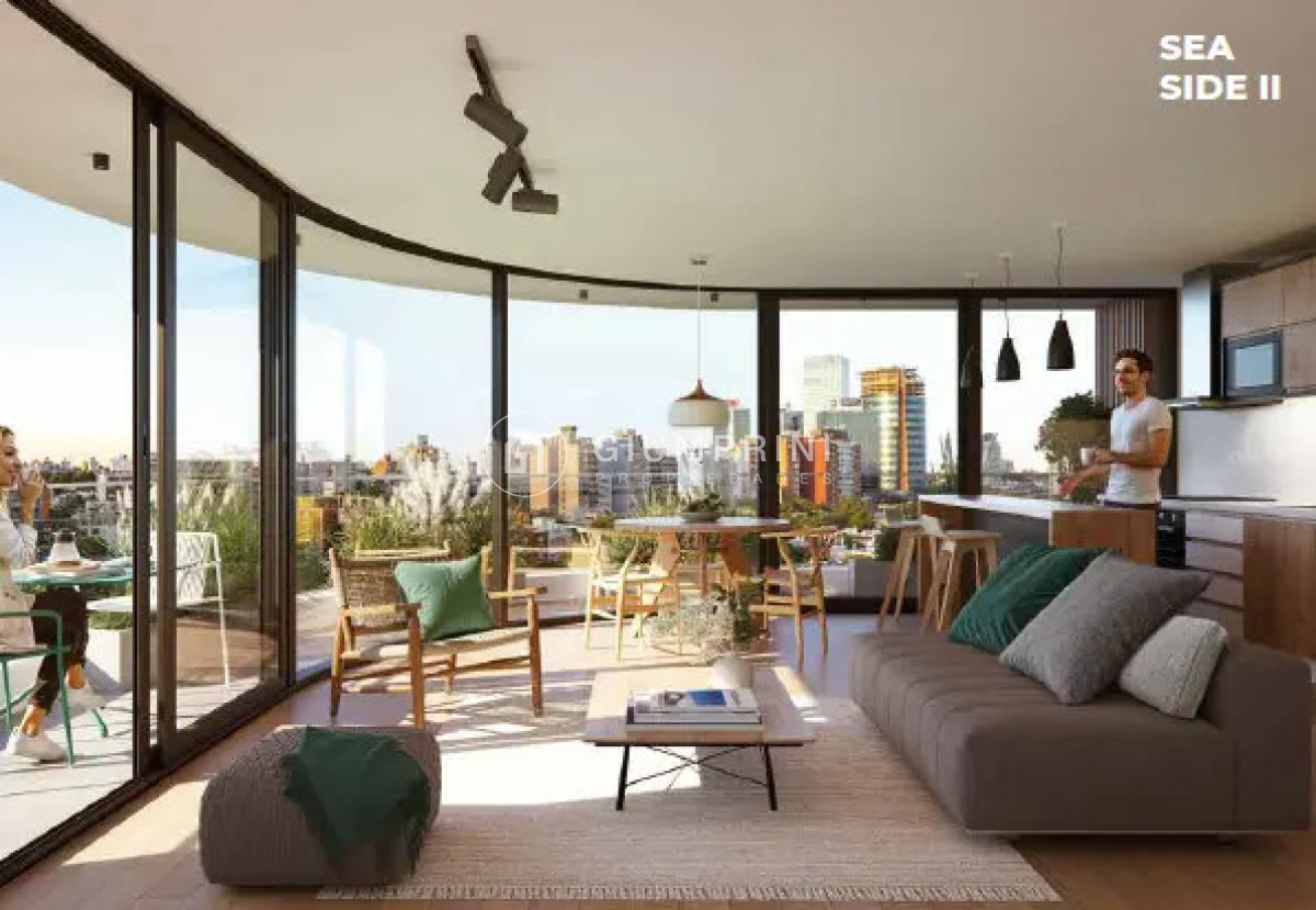 Apartamento ID.1065 - Venta apartamento 1 dormitorio Sea Side II - Pocitos Nuevo