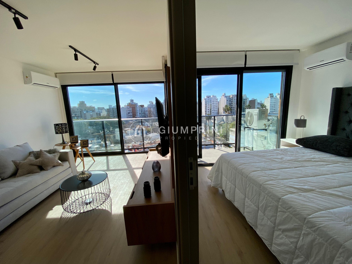 Apartamento ID.742 - Alquiler apto 1 dormitorio amoblado Living Marina - Pocitos