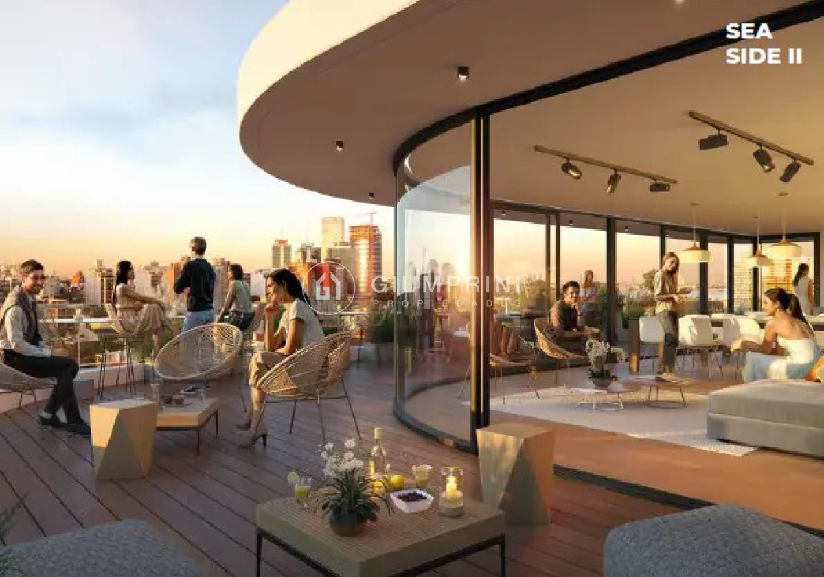 Apartamento ID.1065 - Venta apartamento 1 dormitorio Sea Side II - Pocitos Nuevo