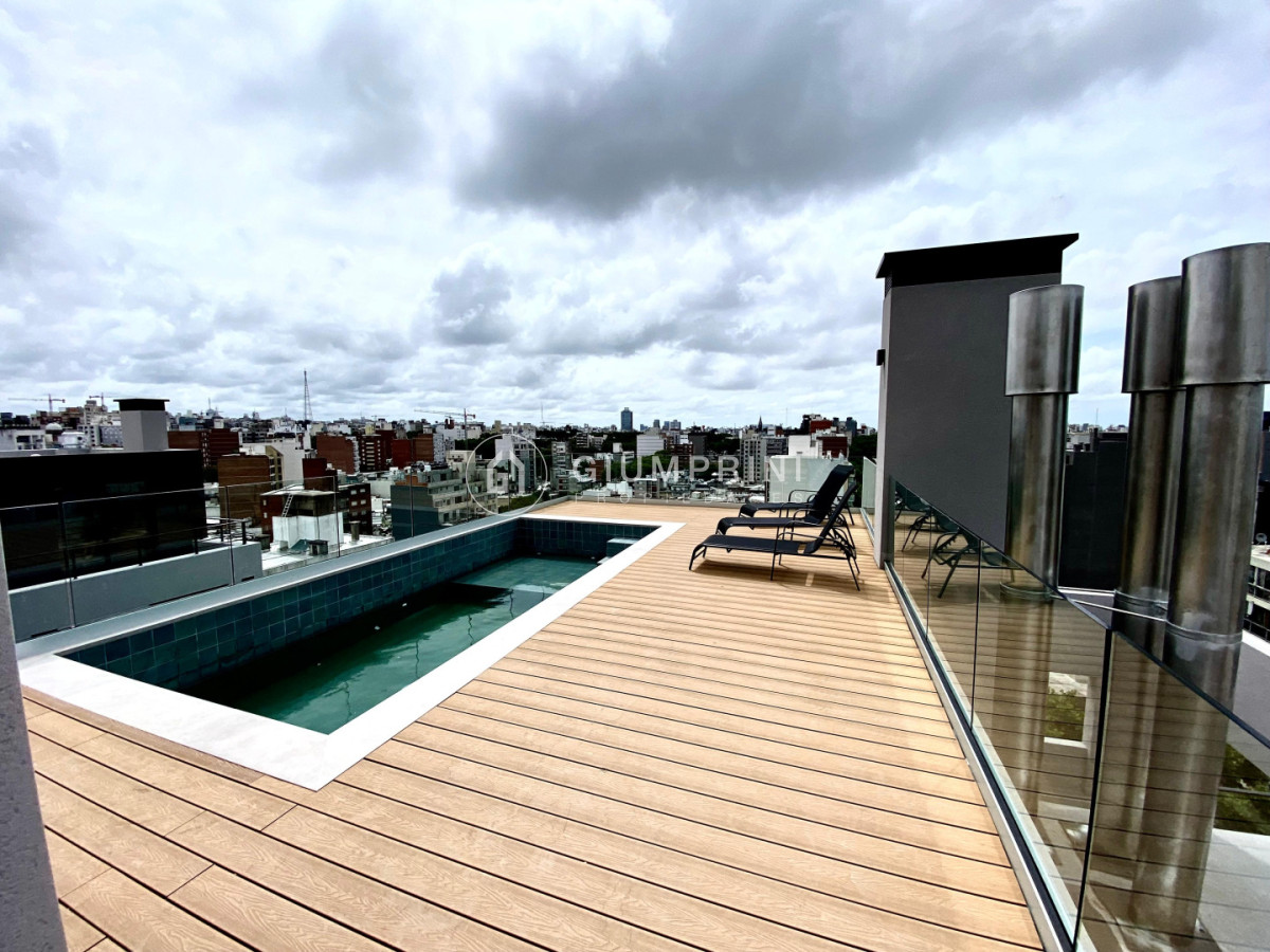 Apartamento ID.1068 - Alquiler apartamento 1 dormitorio - Terraza con parrillero - Cordón