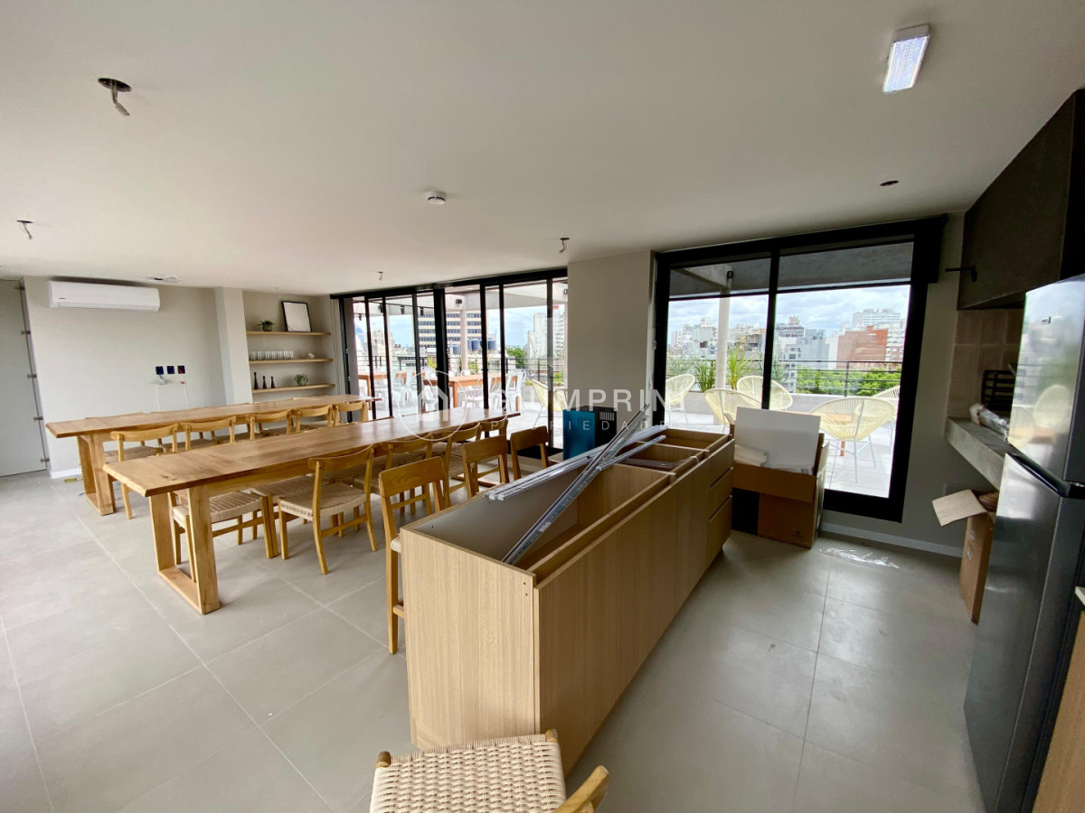 Apartamento ID.1068 - Alquiler apartamento 1 dormitorio - Terraza con parrillero - Cordón