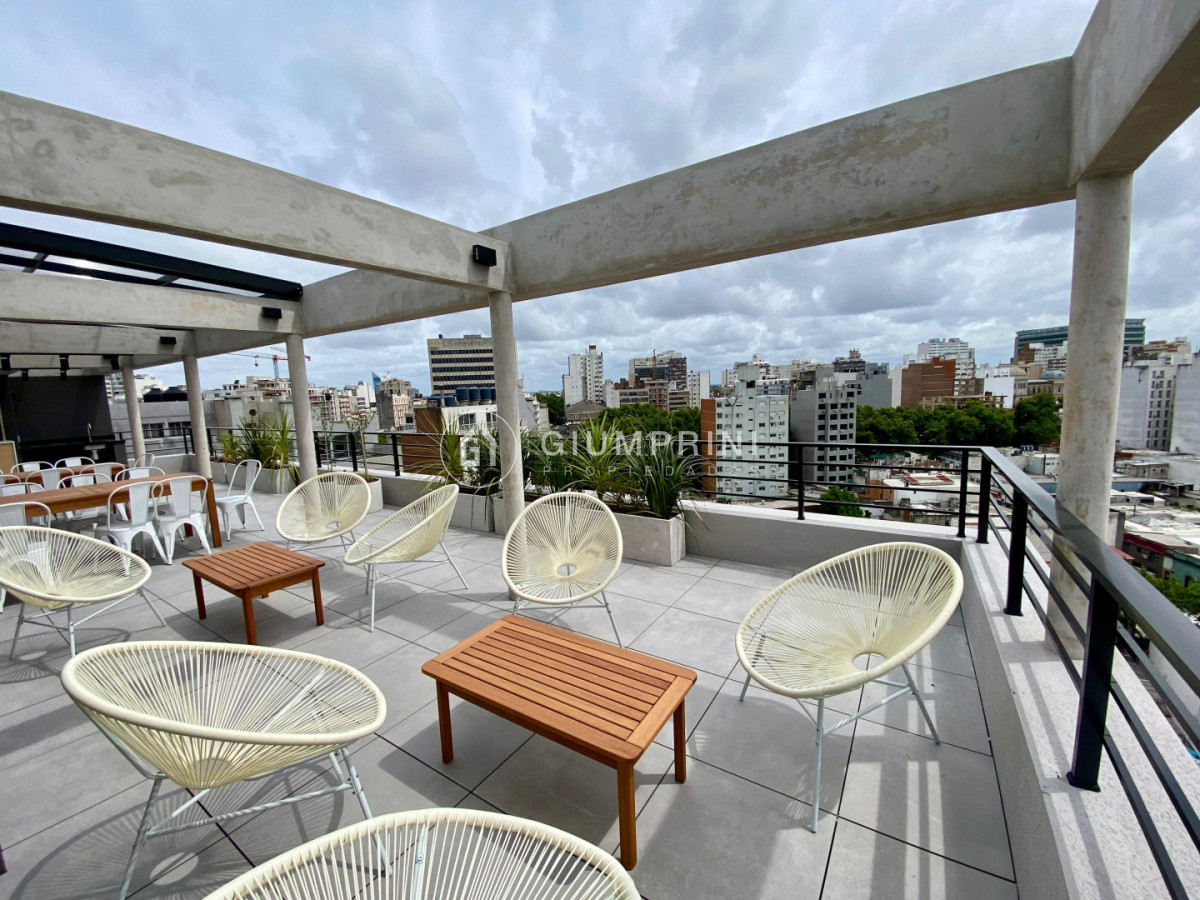 Apartamento ID.1068 - Alquiler apartamento 1 dormitorio - Terraza con parrillero - Cordón