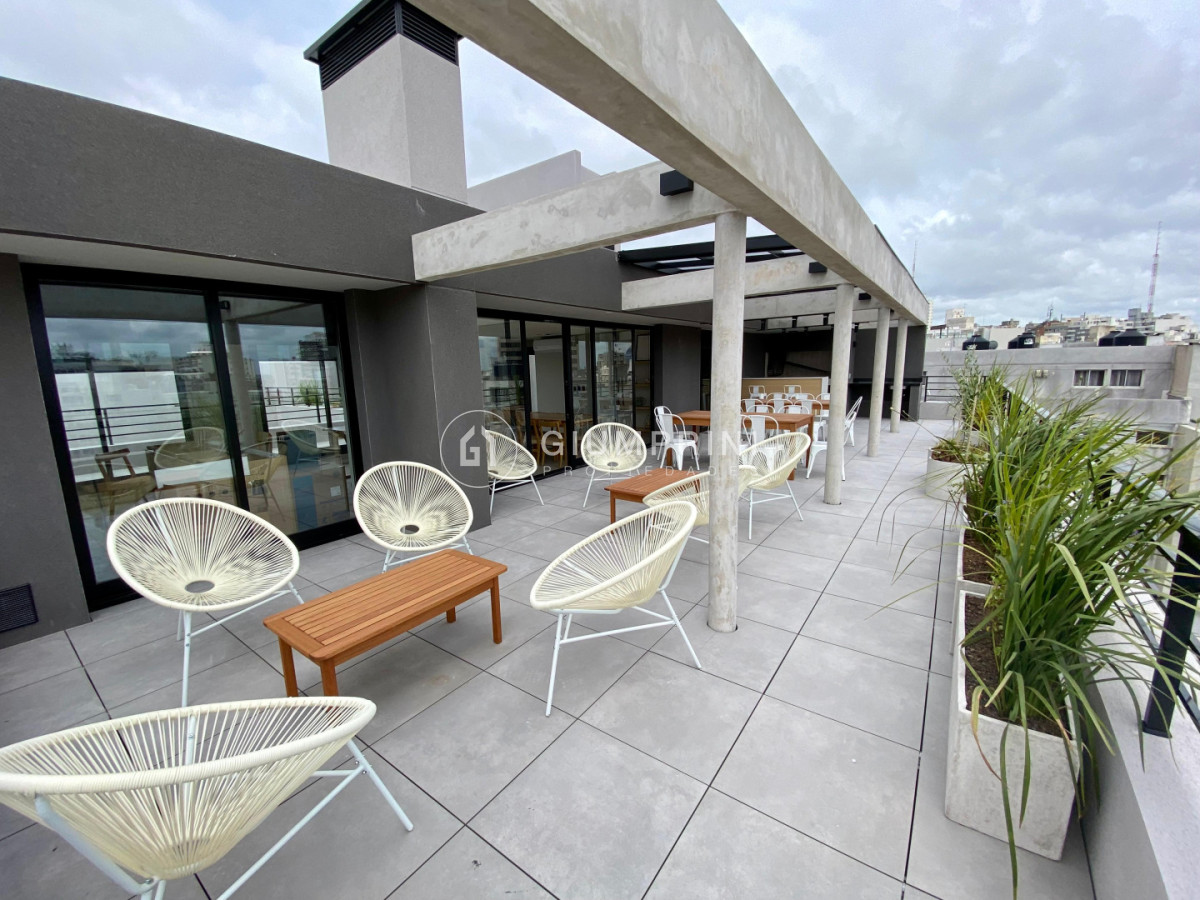 Apartamento ID.1068 - Alquiler apartamento 1 dormitorio - Terraza con parrillero - Cordón