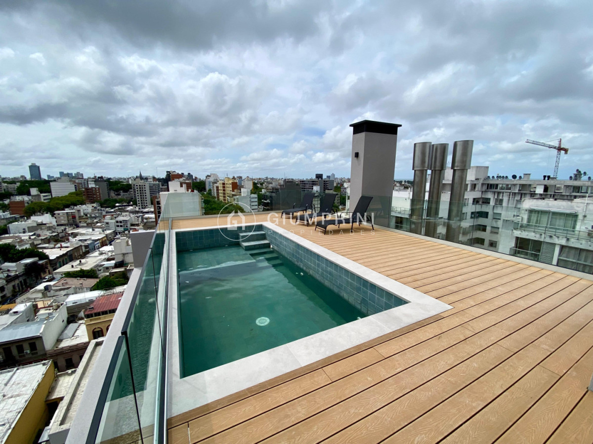 Apartamento ID.1068 - Alquiler apartamento 1 dormitorio - Terraza con parrillero - Cordón