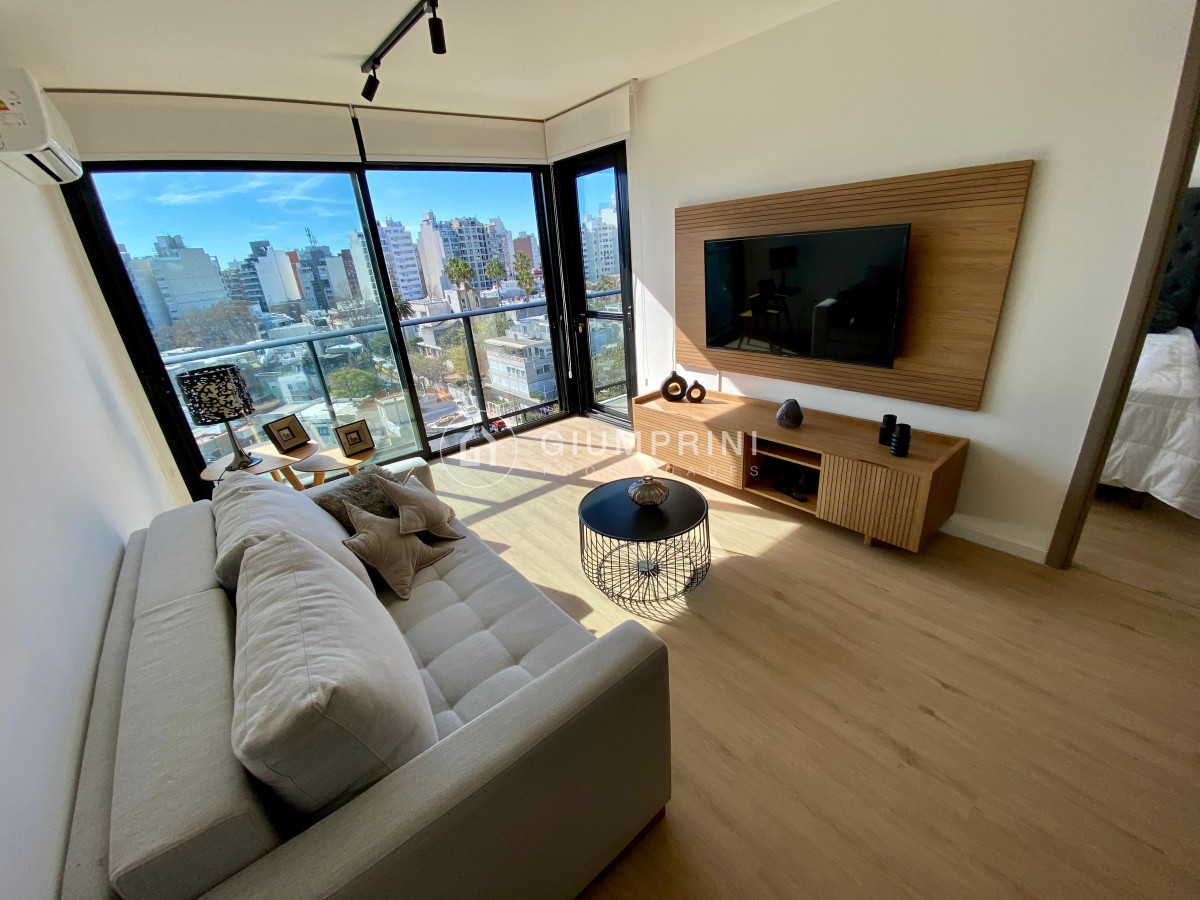 Apartamento ID.742 - Alquiler apto 1 dormitorio amoblado Living Marina - Pocitos