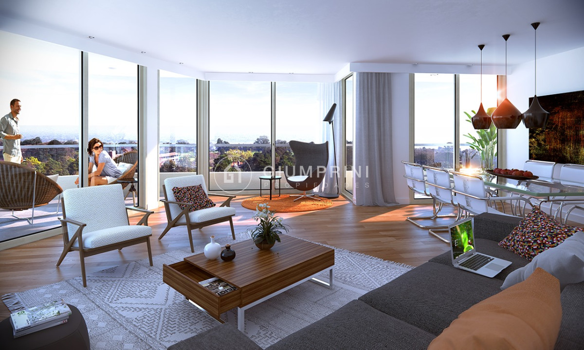 Apartamento ID.303 - Alquiler apartamento amoblado 2 Dormitorios Punta Carretas con garage en Birdie Golf