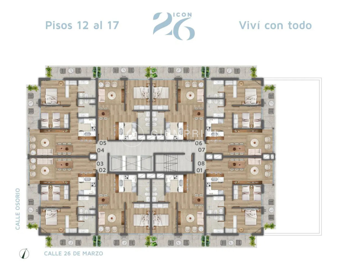 Apartamento ID.1311 - Venta apartamento 2 dormitorios - Icon 26 - Pocitos
