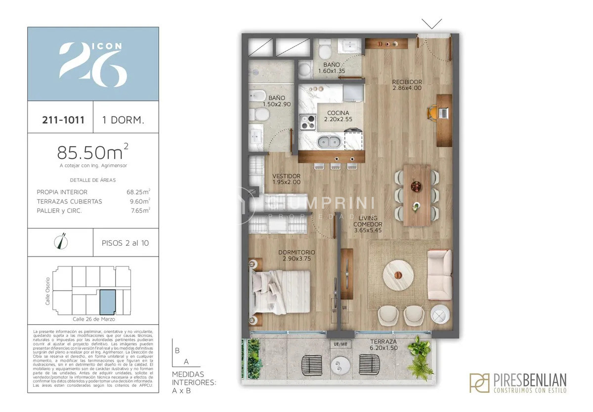 Apartamento ID.1311 - Venta apartamento 2 dormitorios - Icon 26 - Pocitos
