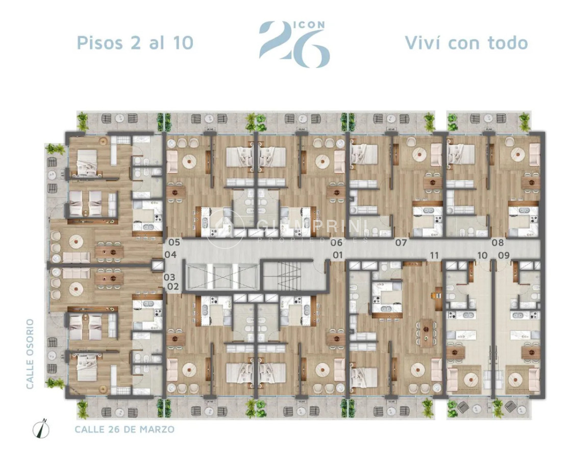 Apartamento ID.1311 - Venta apartamento 2 dormitorios - Icon 26 - Pocitos