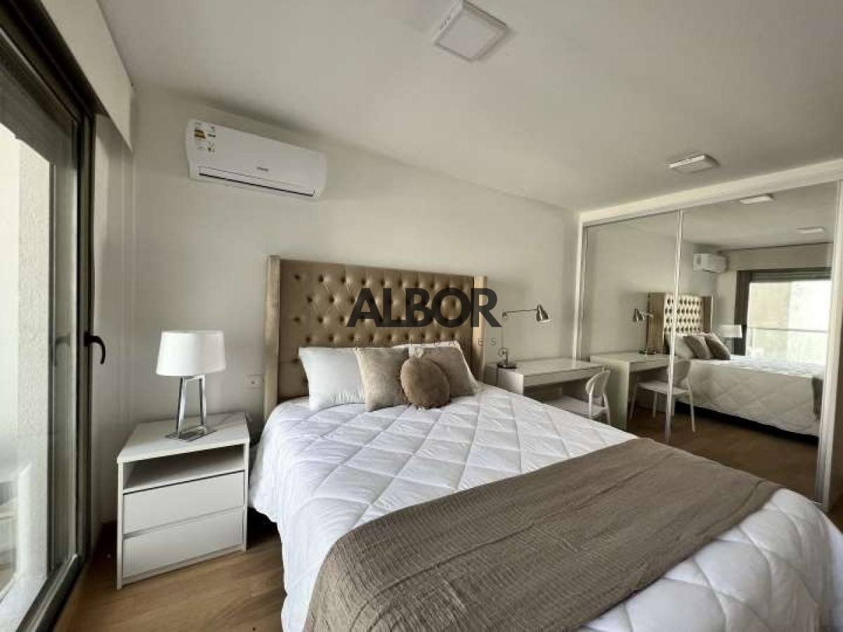 Apartamento ID.17 - Alquiler Apartamento Un Dormitorio Amoblado + Garaje - Pocitos Vicenz