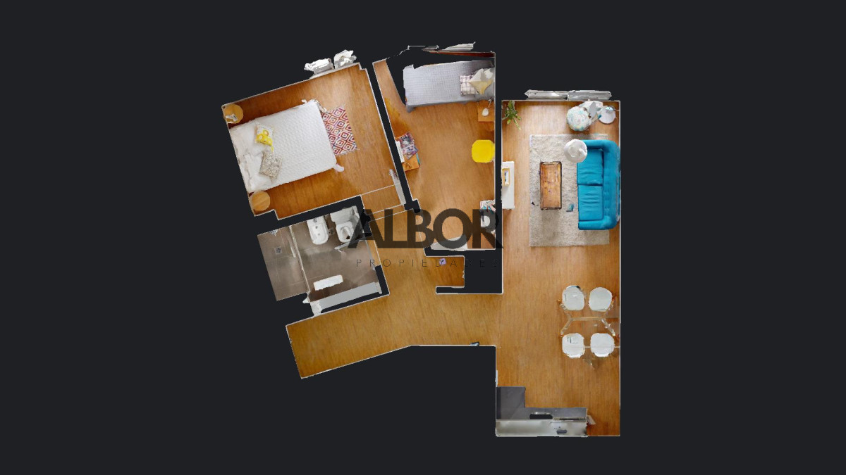 Apartamento ID.680 - Alquiler Apartamento 2 Dormitorios - Ventura Tres Cruces II