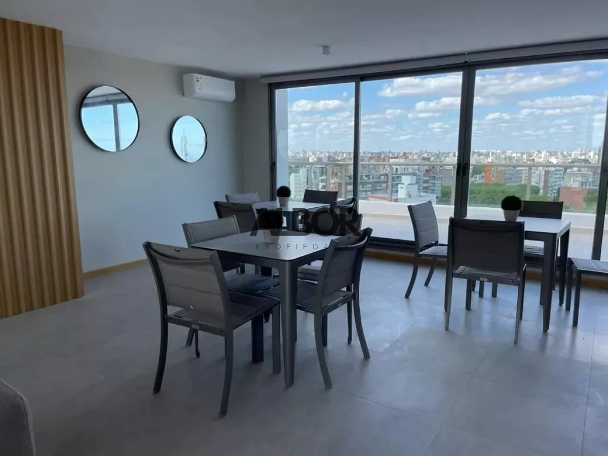 Apartamento ID.398 - Alquiler monoambiente amueblado en Punta Carretas Edificio Mirage