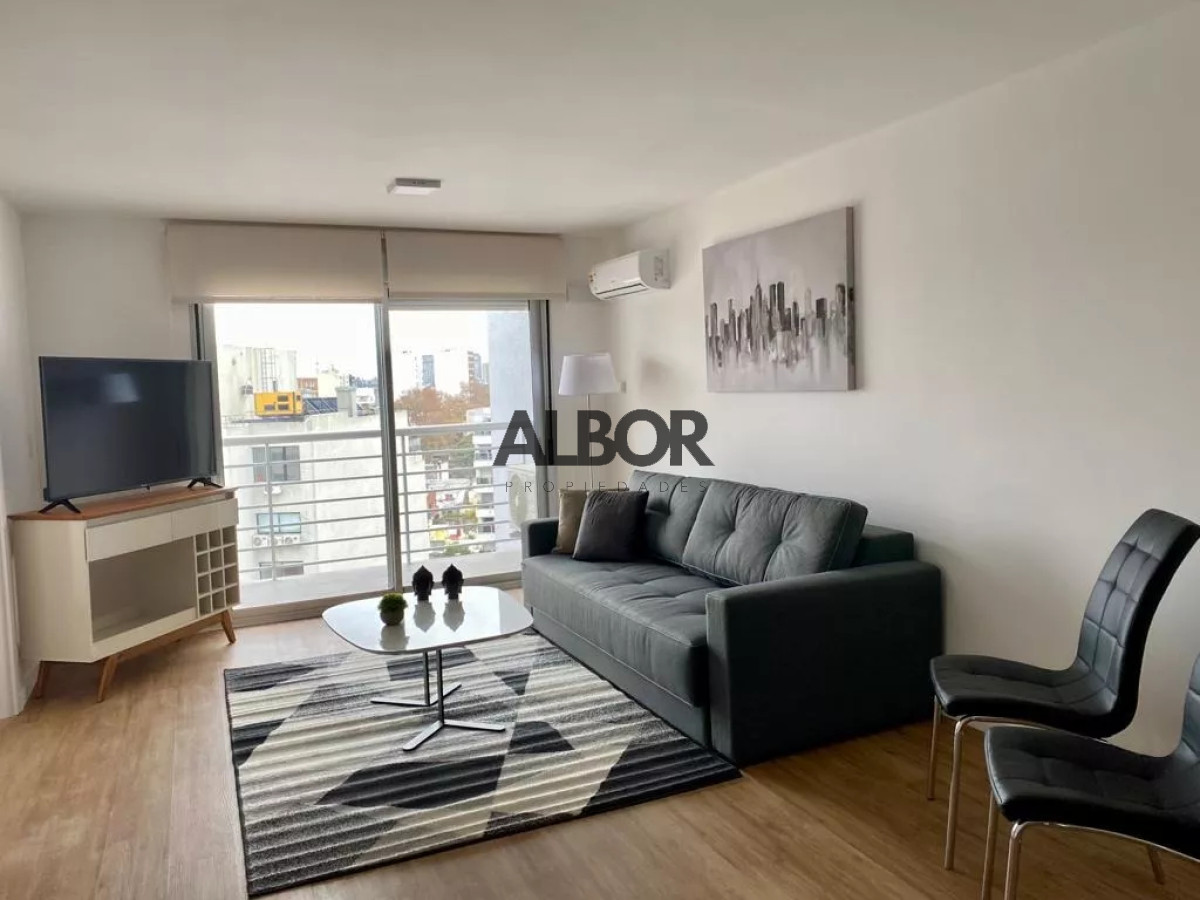 Apartamento ID.440 - Alquiler Apto Monoambiente - Amueblado Pocitos Nuevo - Puerto Ventura