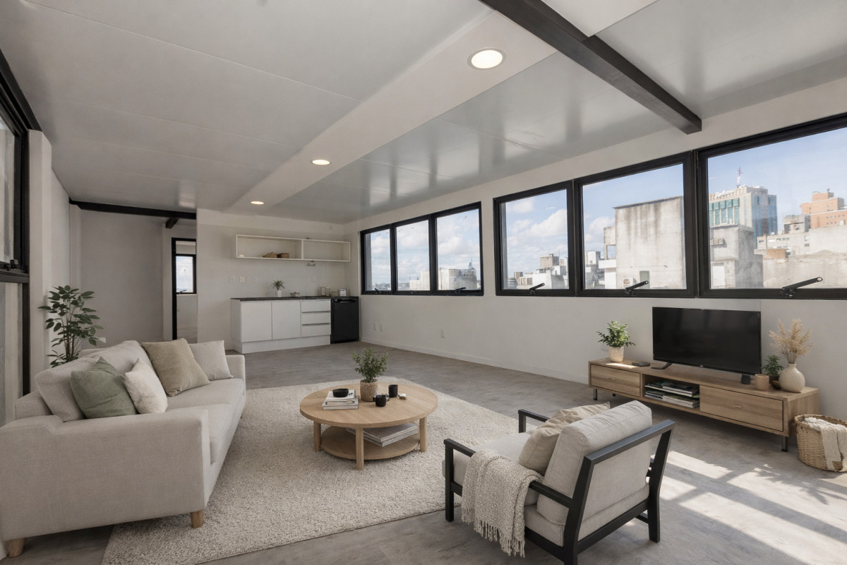Venta apartamento con renta tipo loft 1 dormitorio Alhambra Plaza - A estrenar - Ciudad Vieja