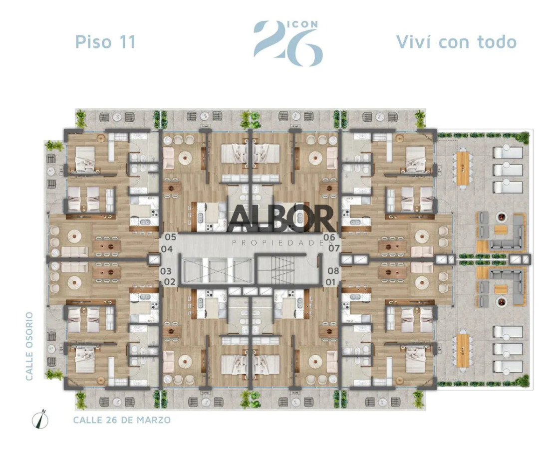 Apartamento ID.1086 - Venta apartamento 1 dormitorio - Icon 26 - Pocitos
