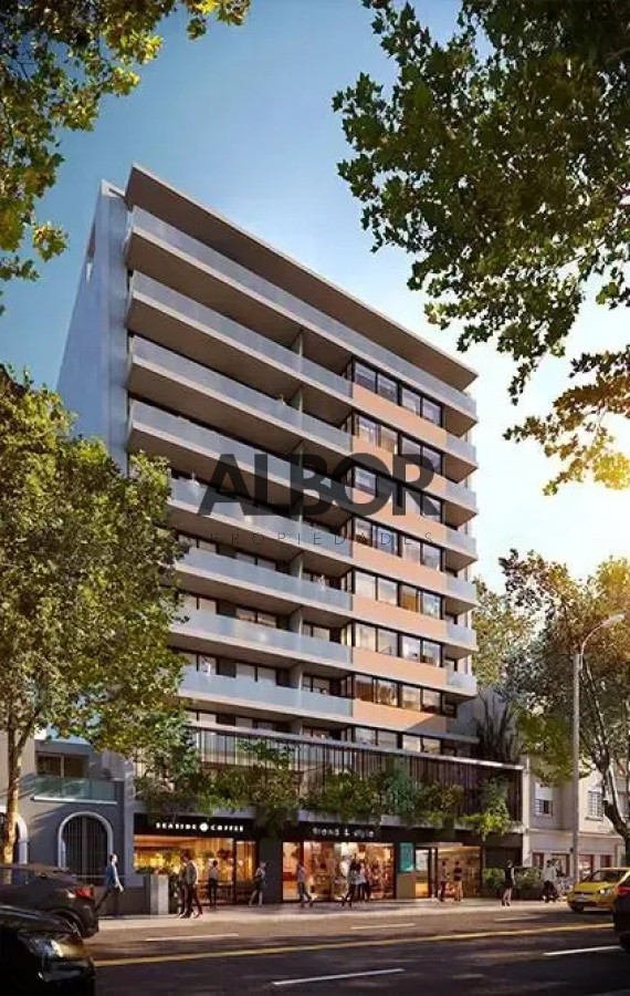 Apartamento ID.1328 - Venta apartamento 2 dormitorios - Terraza - Pocitos - Brio Rivera