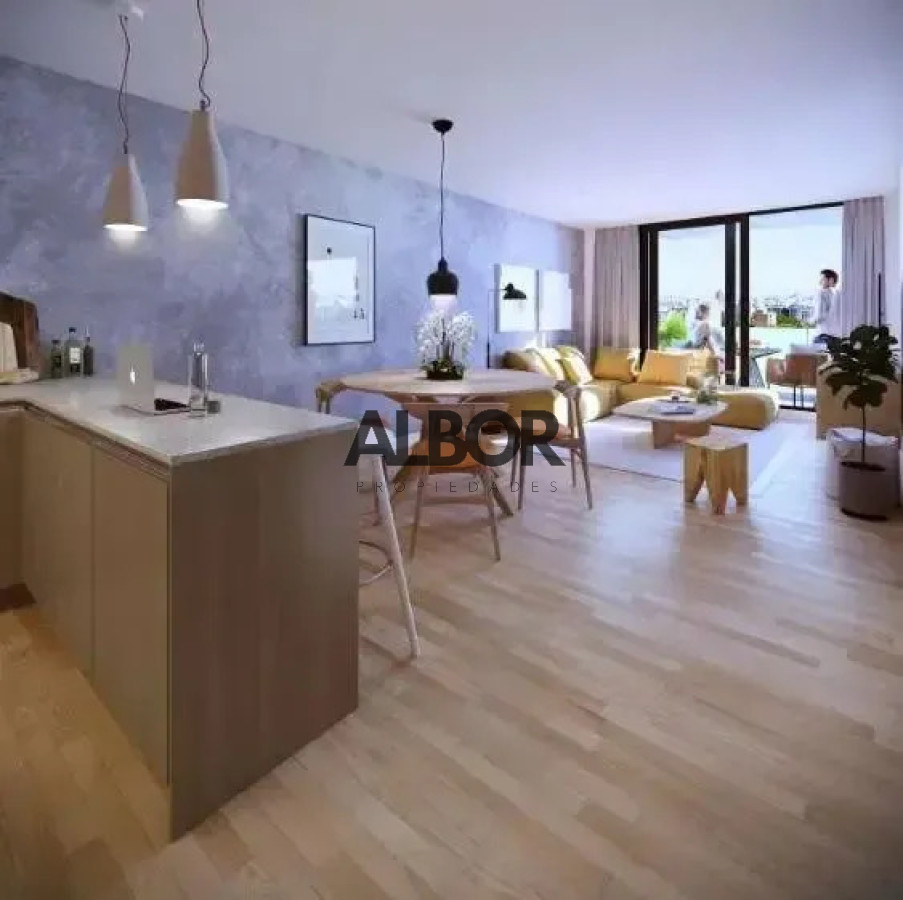 Apartamento ID.1328 - Venta apartamento 2 dormitorios - Terraza - Pocitos - Brio Rivera