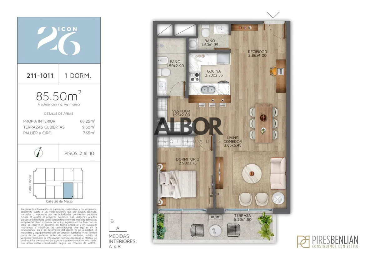 Apartamento ID.1086 - Venta apartamento 1 dormitorio - Icon 26 - Pocitos