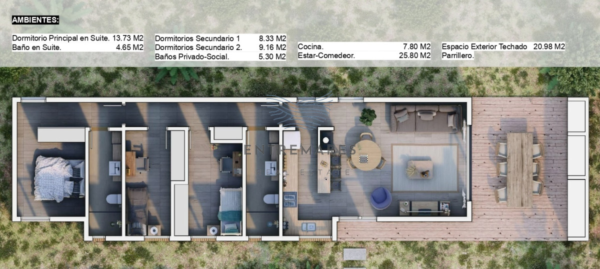 Casa ID.55 - Bosques del Lago 01