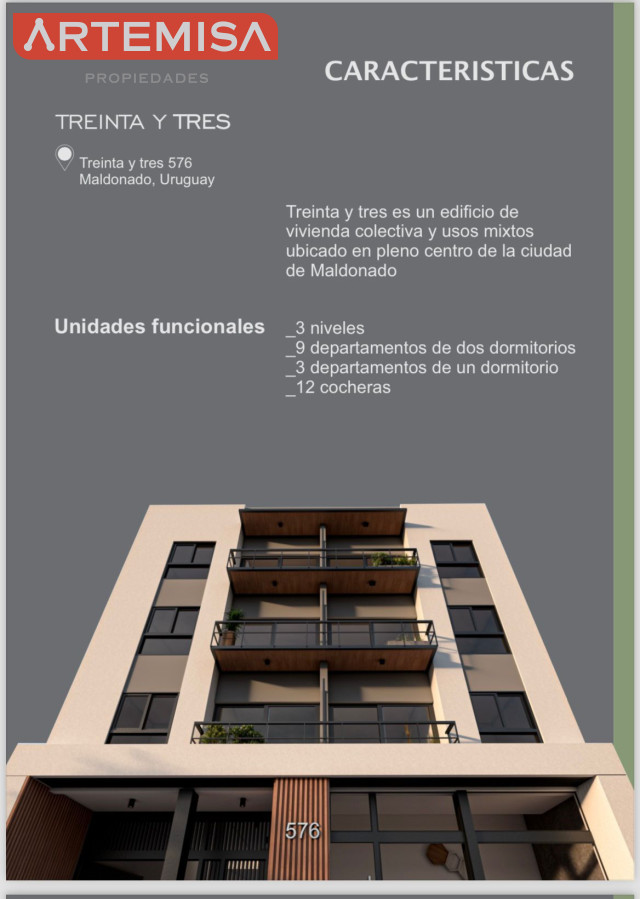 Apartamento ID.577 - Oportunidad, a estrenatr- 2 dormitorios
