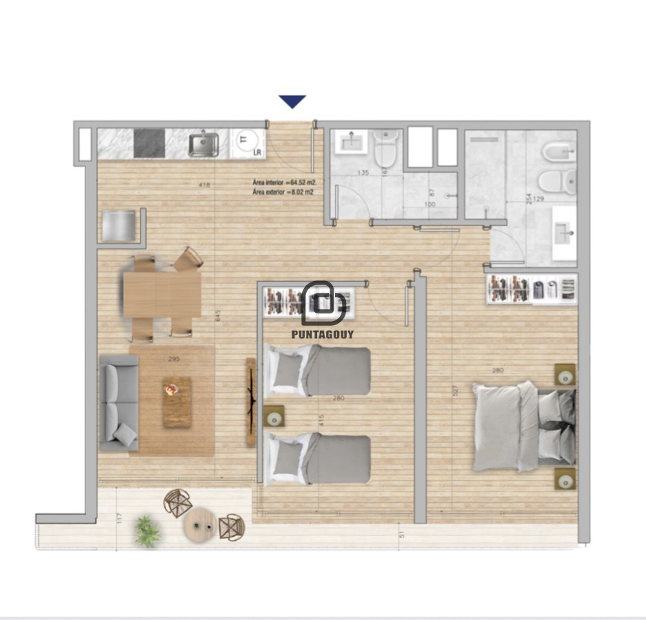 Apartamento ID.1781 - VENTA EN POZO, unidades 1 y 2 dormitorios