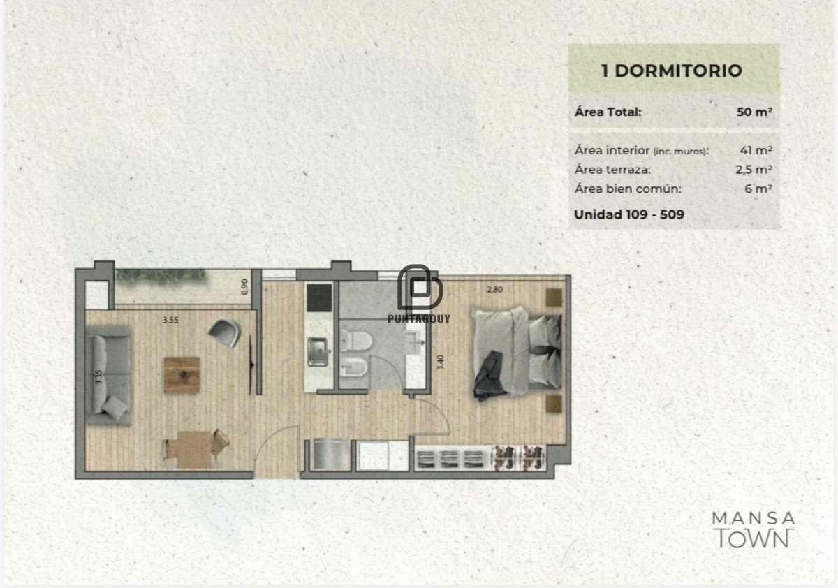 Apartamento ID.7605 - Unidad en desarrollo en Punta del Este - inversión estratégica con proyección de valorización